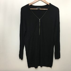 Zipper front sweater (Nordstrom)